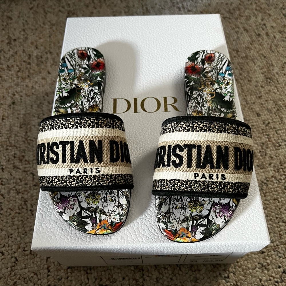 Christian Dior sway sandals